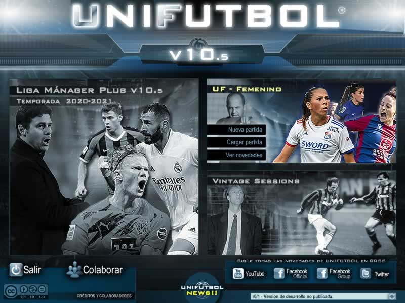 Portada de UNIFUTBOL® v10.5 (UF Femenino)